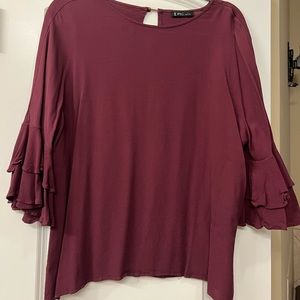 Maroon blouse